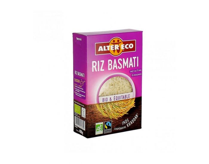 ALTER ECO Riz Basmati Bio et Equitable - 400g