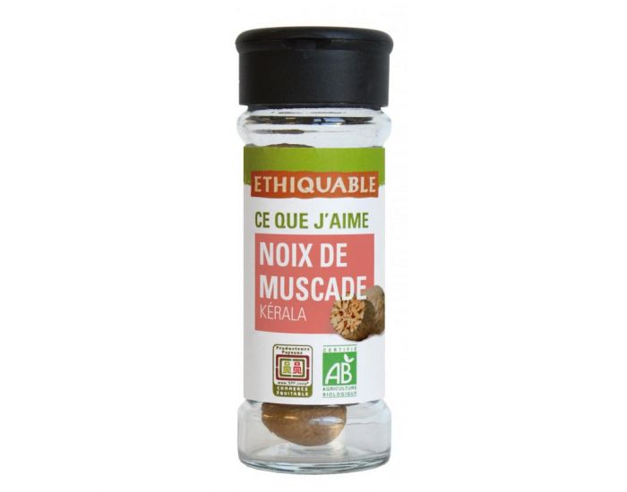 ETHIQUABLE Noix de Muscade Bio & Equitable - 40g