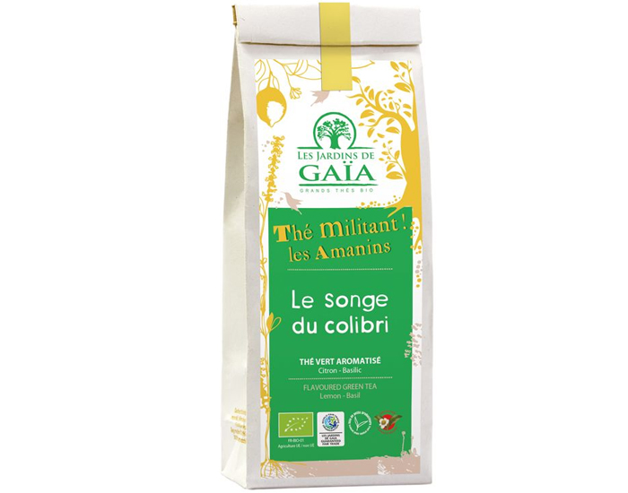 LES JARDINS DE GA�A Th� Militant - Le Songe du Colibri - 100g