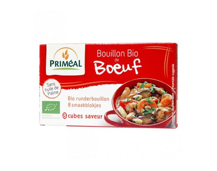 PRIMEAL Bouillon Bio de Boeuf - 80 g
