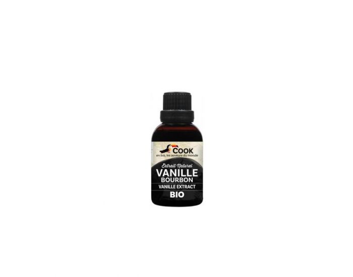 COOK Extrait Vanille Bourbon Bio et Equitable - 40 mL