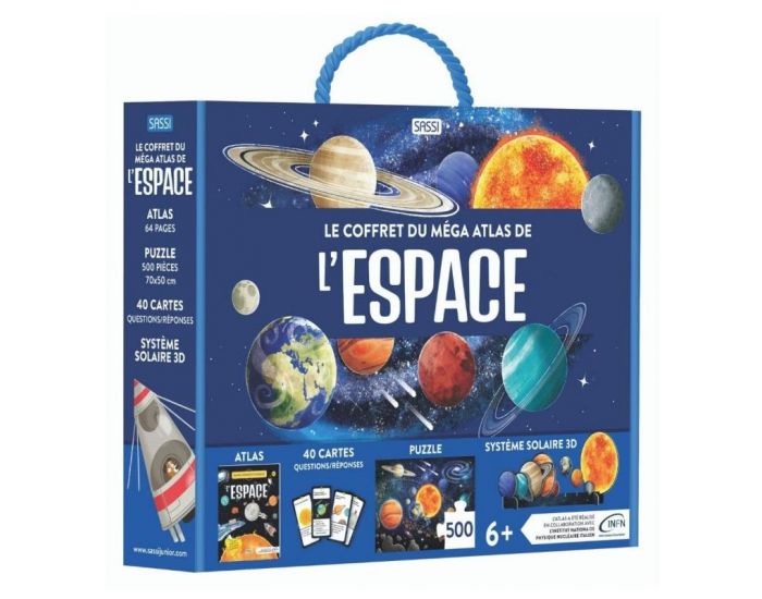 SASSI JUNIOR Mga Atlas de l'Espace - Ds 6 ans