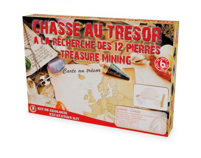 ULYSSE Kit G�ologie - A la recherche des pierres - D�s 6 ans