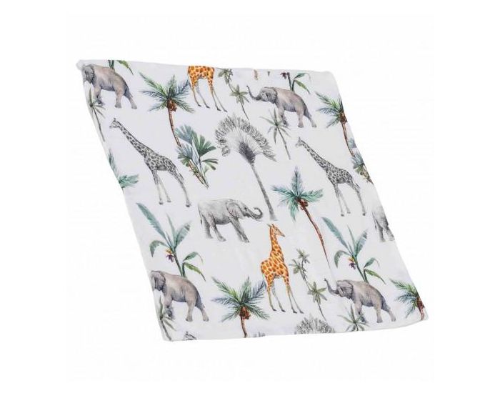 SEVIRA KIDS Maxi Lange en Bambou - Safari - 100 x 100 cm