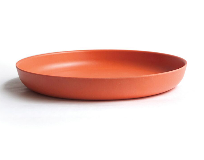 EKOBO Assiette Plate pour B�b� en Bambou - Mandarine