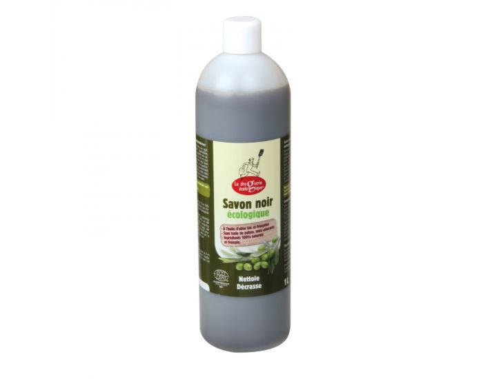 LA DROGUERIE �COLOGIQUE Savon Noir Liquide � l'Huile d'Olive - 1 L