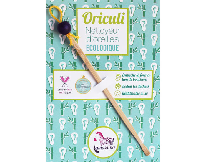 LAMAZUNA Oriculi / Cure-Oreilles Ecologique en Bambou 