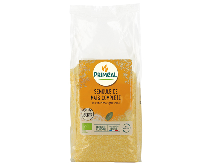 PRIMEAL Semoule de Mais Complte - 500 g
