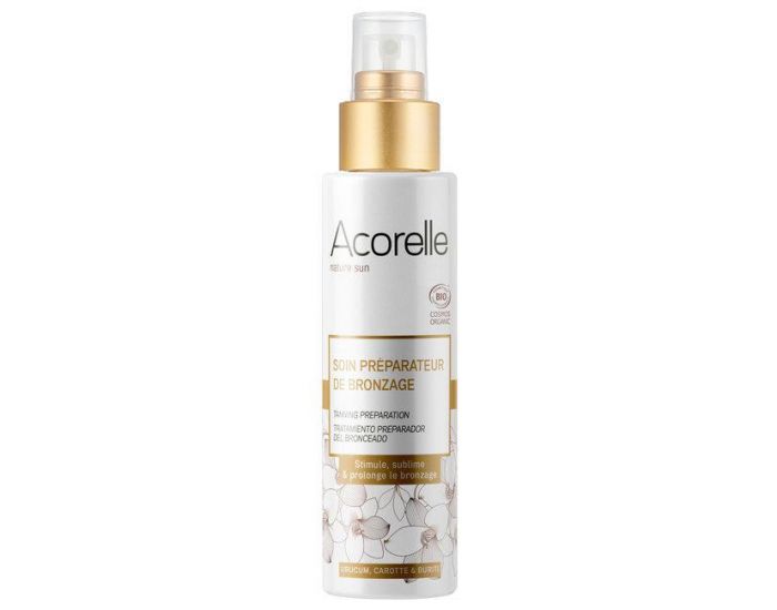 ACORELLE Soin Pr�parateur de Bronzage bio - Urucum, Carotte - 100ml