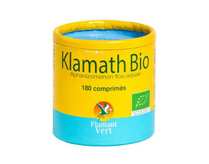 FLAMANT VERT Klamath Bio 500mg - 180 Comprims
