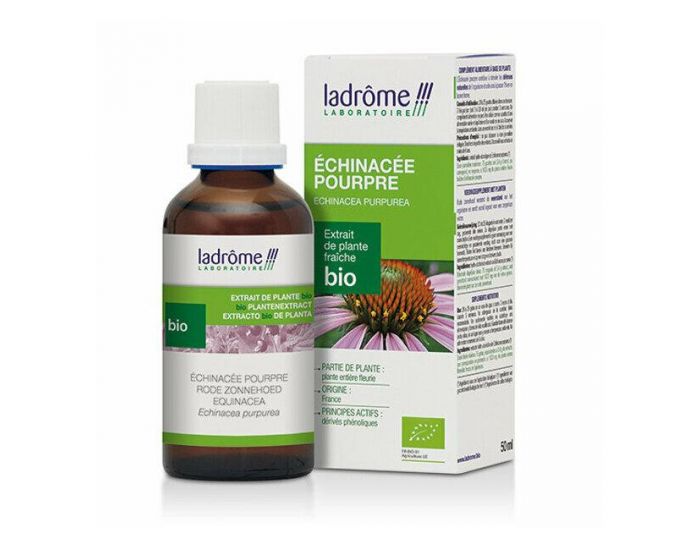 LADROME Echinace - Extrait de Plante Frache Bio - 50 ml