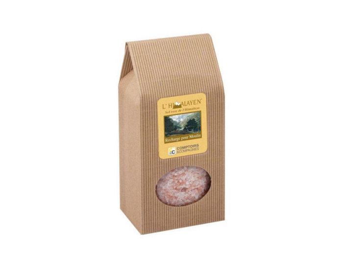 COMPTOIRS ET COMPAGNIES Sel Rose de l'Himalaya - Recharge 1kg 