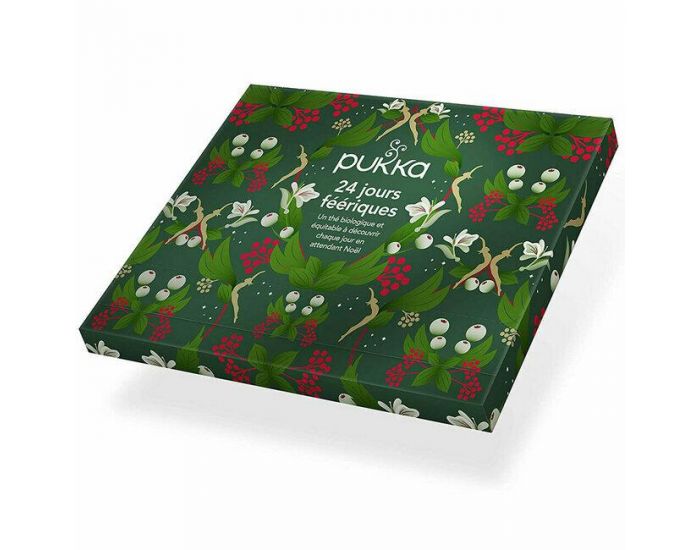 PUKKA Calendrier de l'Avent Th�s et Infusions bio - 24 Jours F��riques