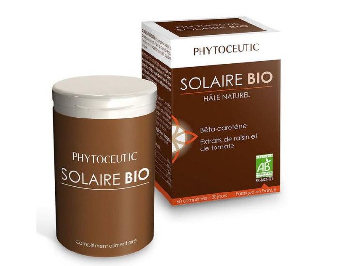 PHYTOCEUTIC Eclat de Beaut Solaire Bio - 60 Comprims