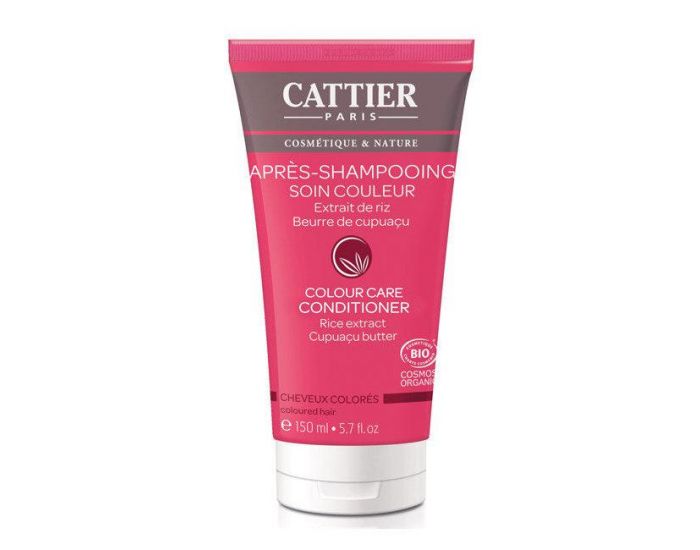 CATTIER Aprs shampoing Soin Couleur bio pour cheveux colors 150ml