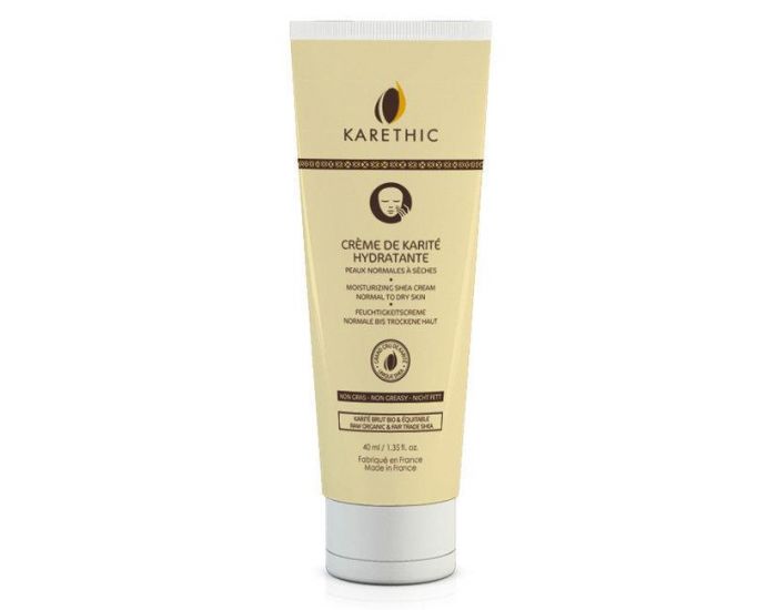 KARETHIC Cr�me Hydratante Bio au Karit� - Peaux Normales � S�ches - 40ml