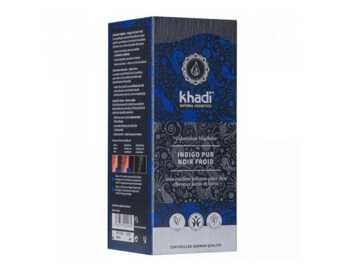 KHADI Indigo pur Noir - Coloration vgtale naturelle - 100g