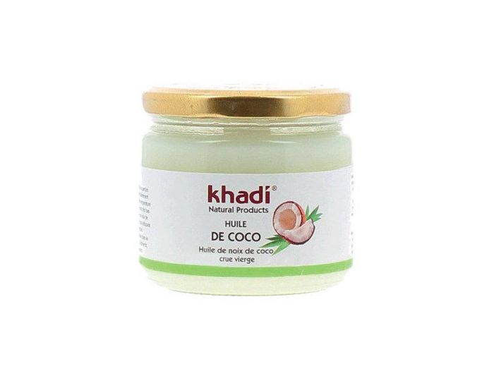 KHADI Huile de coco vierge - Cheveux et visage - 250g