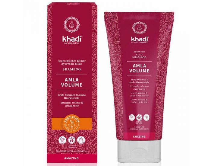 KHADI Shampoing ayurv�dique Amla - Force et Volume - 200ml
