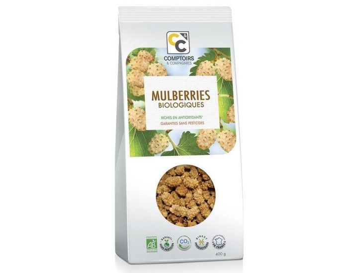 COMPTOIRS ET COMPAGNIES Mulberries bio sches - 400g