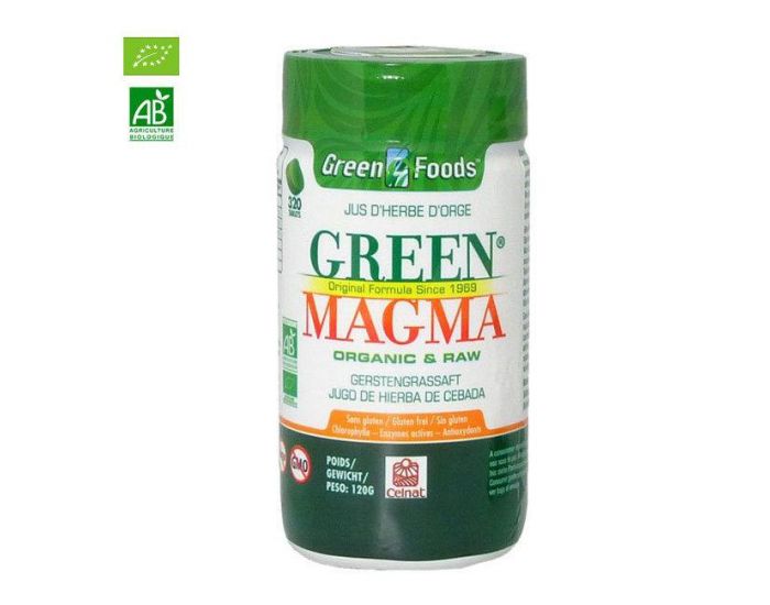 GREEN MAGMA Jus d'Herbe d'Orge Bio - 136 comprim�s