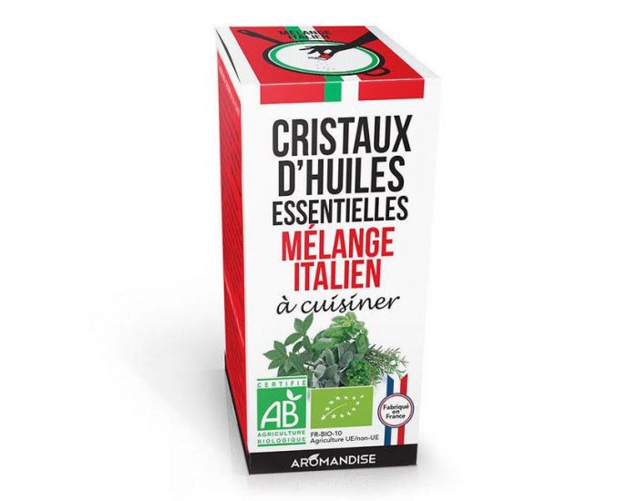 AROMANDISE Cristaux d'Huiles Essentielles M�lange Italien Bio - 10g