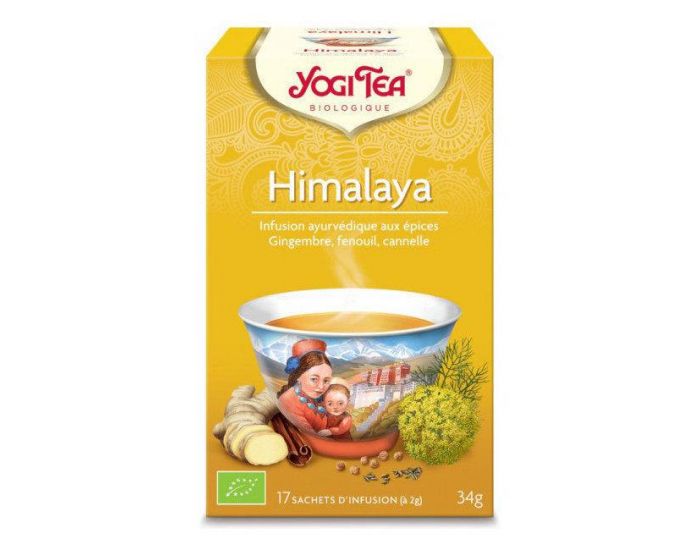 YOGI TEA Tisane en Sachet - Himalaya - 17 sachets