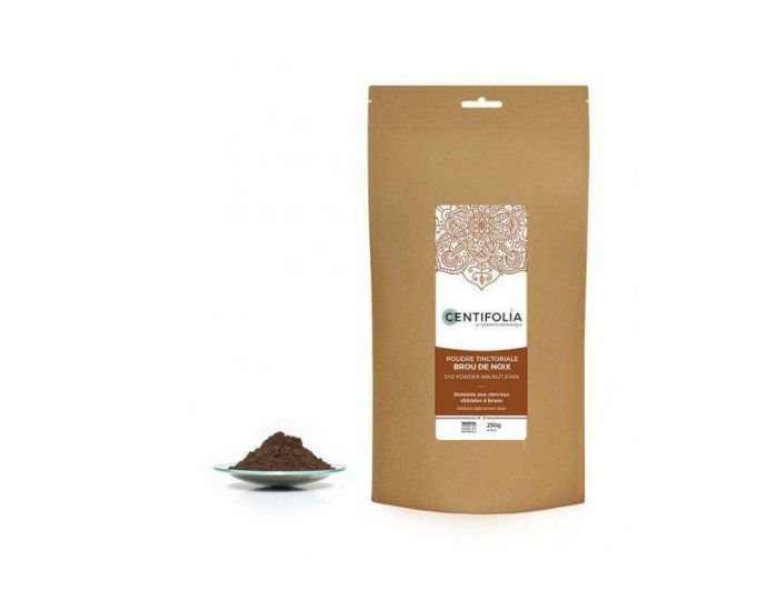 CENTIFOLIA Brou de Noix - Reflets Bruns - Poudre 250g