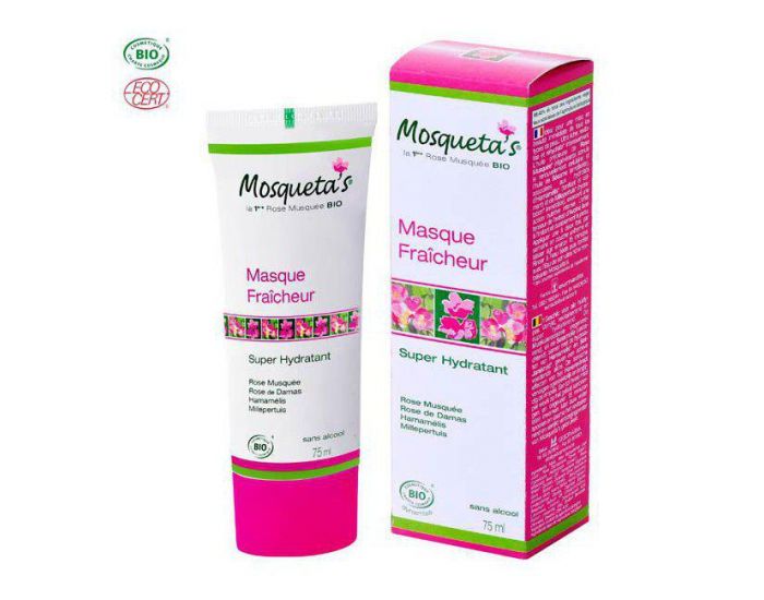 MOSQUETA'S Masque Super Hydratant Bio  la rose Musque - 75ml