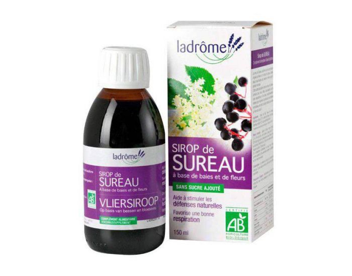 LADROME Sirop de Sureau Bio - 150ml