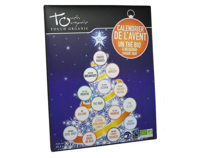 TOUCH ORGANIC Calendrier de l'Avent Th�s Bio - 24 Sachets