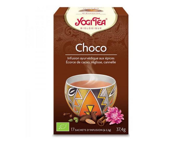 YOGI TEA Tisane en Sachet - Choco bio - 17 sachets
