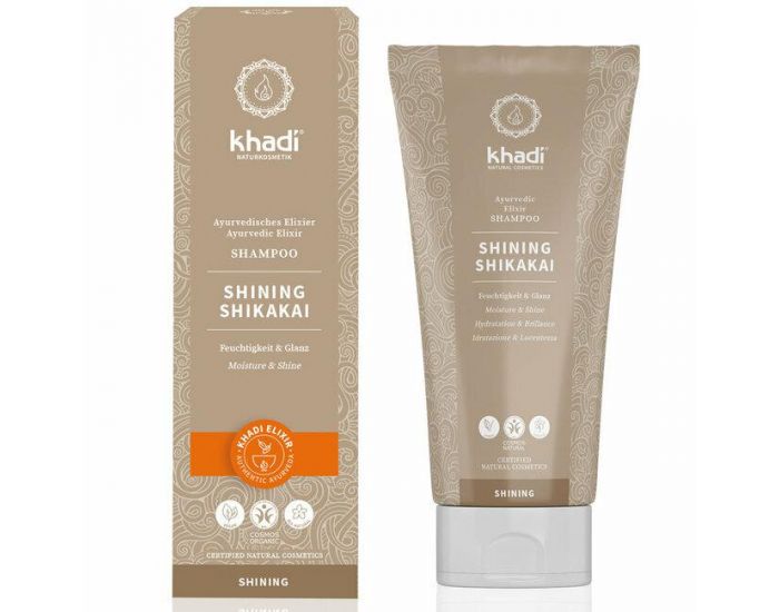 KHADI Shampoing ayurv�dique Shining Shikakai - Brillance - 200ml
