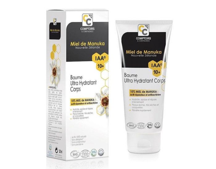 COMPTOIRS ET COMPAGNIES Baume Ultra Hydratant - Corps au Miel de Manuka - 200 ml