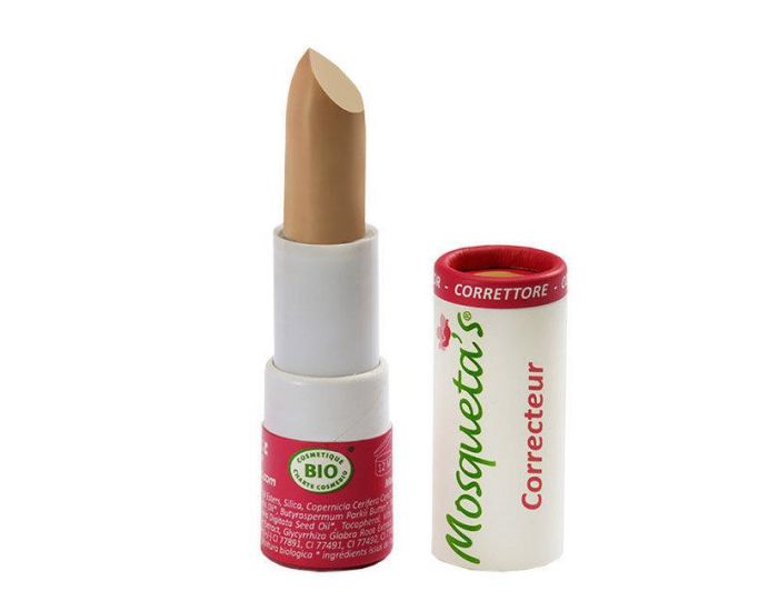 MOSQUETA'S Stick Multi Correcteur Bio � l'Huile de Rose Musqu�e - Beige Moyen n�2