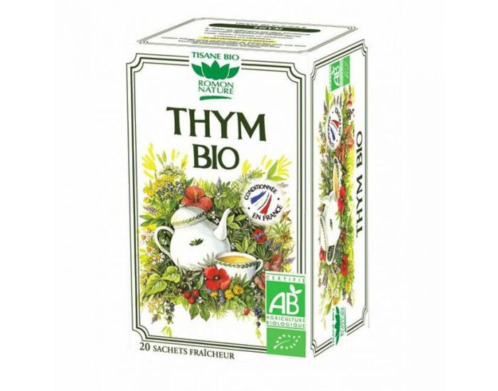 ROMON NATURE Tisane Thym bio - 20 Sachets