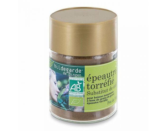 HILDEGARDE DE BINGEN Epeautre Torrfi Bio - Substitut de Caf - Pot de 50g