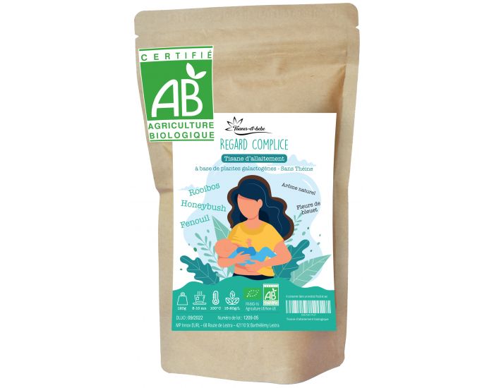 TISANES-ET-BEBE.COM Tisanes d'Allaitement Regard Complice - 120g - Lot de 3