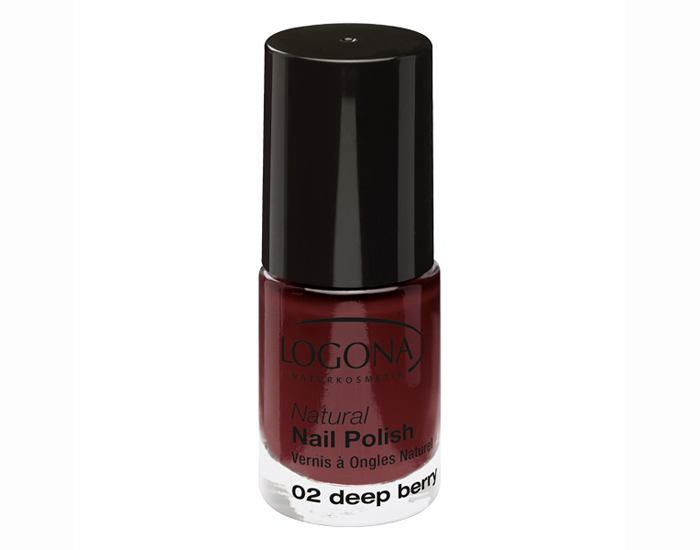 LOGONA Vernis � Ongles Naturel 02 - Deep Berry