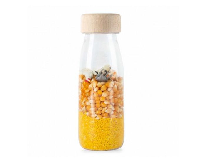 PETIT BOUM Bouteille sensorielle Spy - Ferme - D�s 3 mois