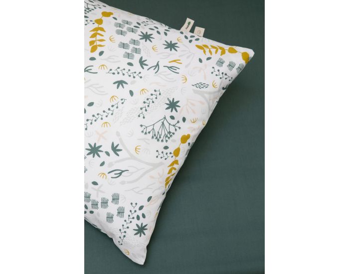 KADOLIS Taie d'Oreiller Coton Bio - Yukari 