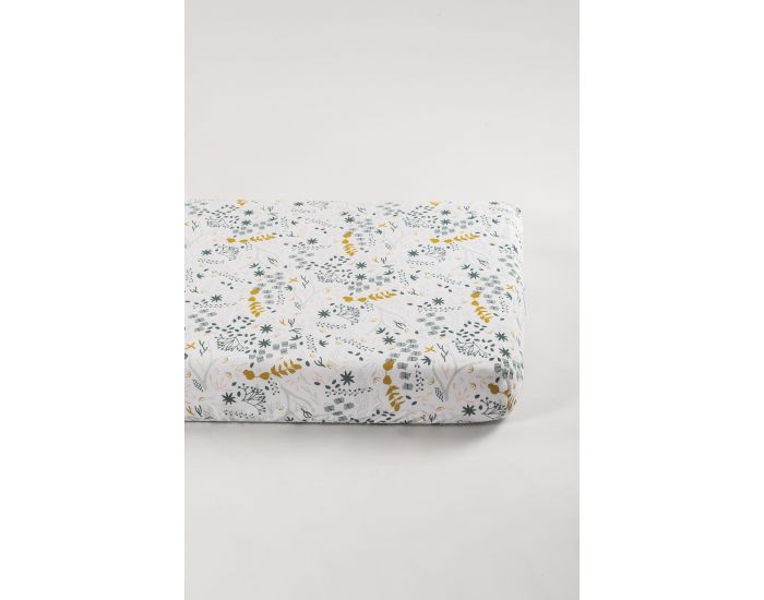 KADOLIS Drap housse Coton Bio pour Lit b�b� - Yukari