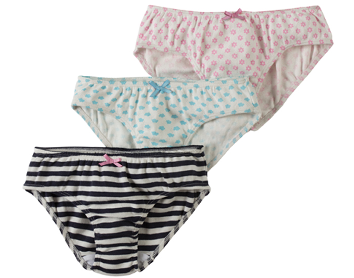 FRUGI Lot de 3 Culottes Coton Bio Phoebe