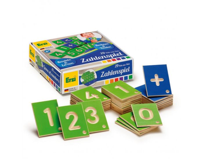 ERZI Jeu �ducatif Chiffres - 29 pi�ces - D�s 4 ans