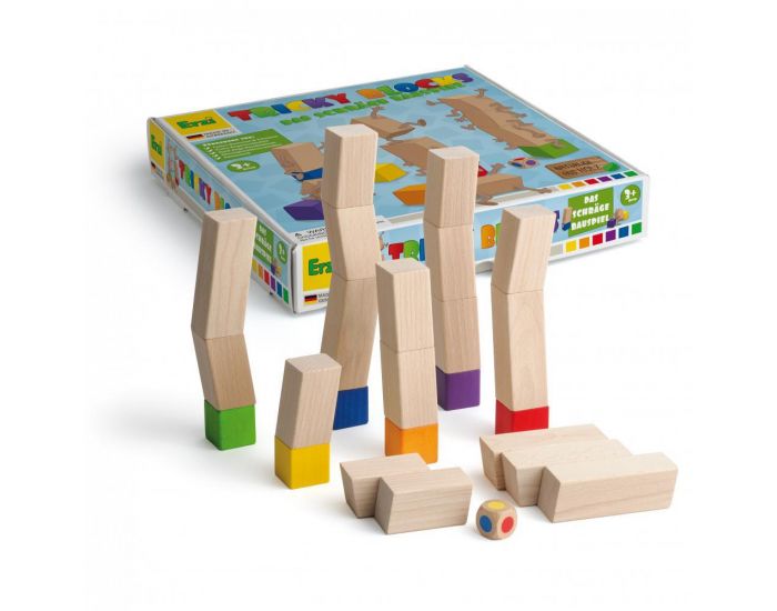 ERZI Jeu Tricky Blocks - D�s 3 ans