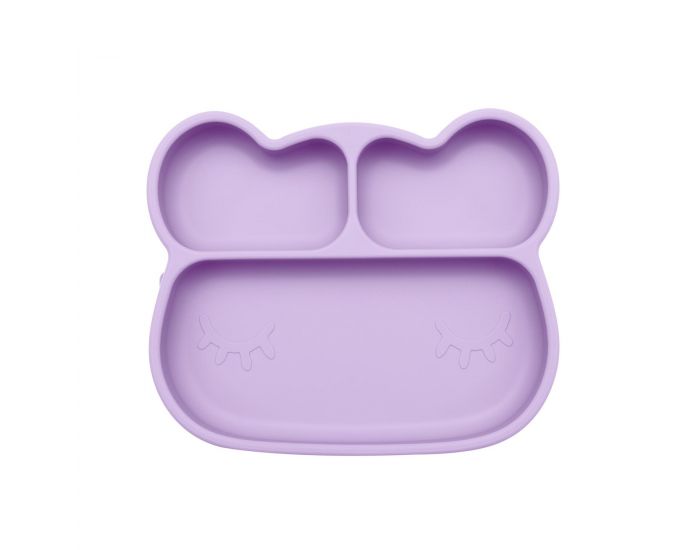 WE MIGHT BE TINY Assiette en Silicone - Ours - Ds 12 mois