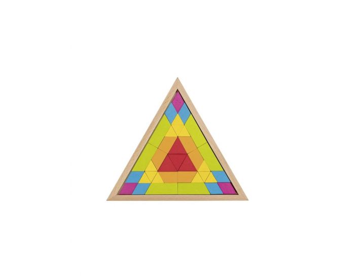 GOKI Jeu de Mosaque Triangle - Ds 3 ans