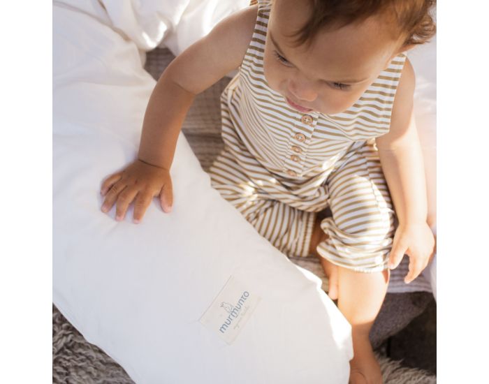MURMUNTO ORGANICS Coussin d'Allaitement en Millet Biologique - 30x190cm
