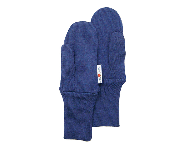 MANYMONTHS Moufles B�b� - Laine M�rinos - Bleu Nuit