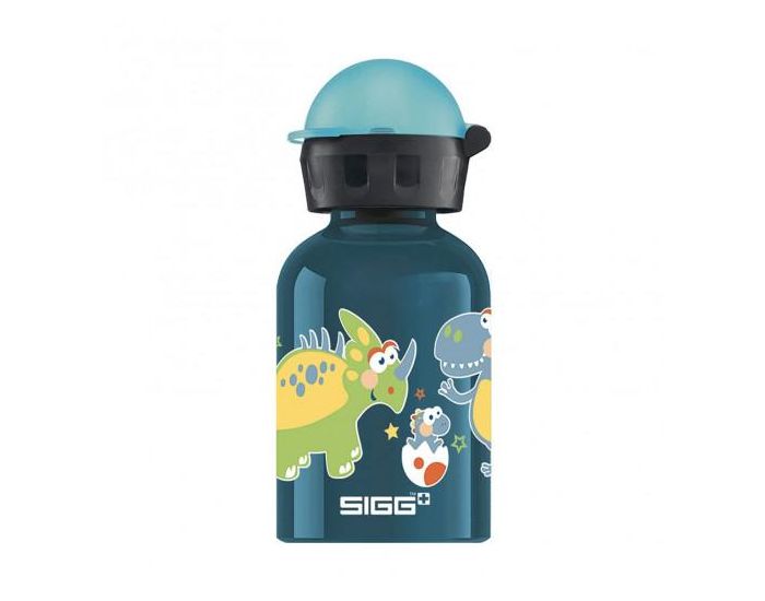 SIGG Gourde pour Enfant en Aluminium - Petit Dino - 0,3L